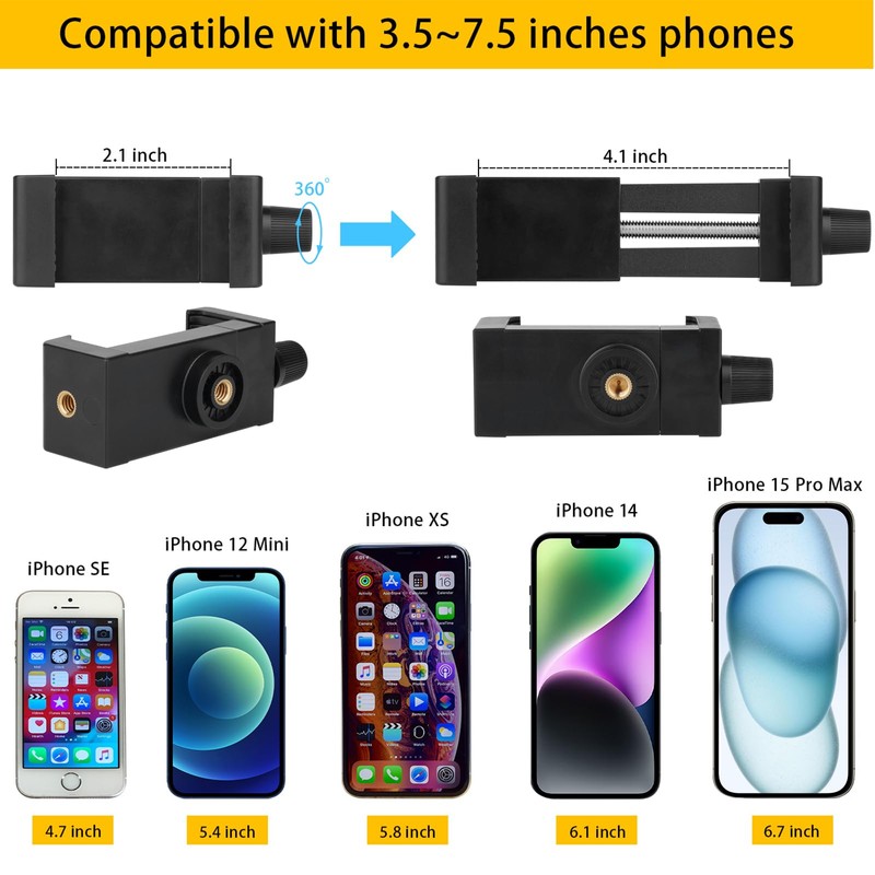 Magnetic Motorcycle Phone Mount Holder,Strong Magnetic Attracts Tank,Non-Slip & Anti-Scratch,