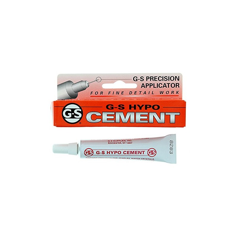 Set of 4 GS Supplies G-S Hypo Cement, Transparent