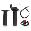 7/8in Twist Throttle Grip with Cable Kill On Off Switch