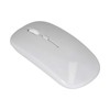 Wireless Mouse Rechargeable DualMode 2.4G Ergonomic Mute Optical Computer Accessories(White