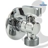 Tecuro Elbow 1/2 Inch x 3/4 Inch Mini Ball Valve