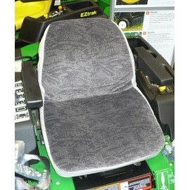 Durafit Seat Covers, Gray Insulated Tractor Seat Cover Compatible with John Deere 18 inch One Piece Seat