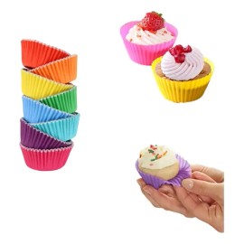 300 Capacillos De Colores 4 Premium Cupcakes Reposteria                                                                                               