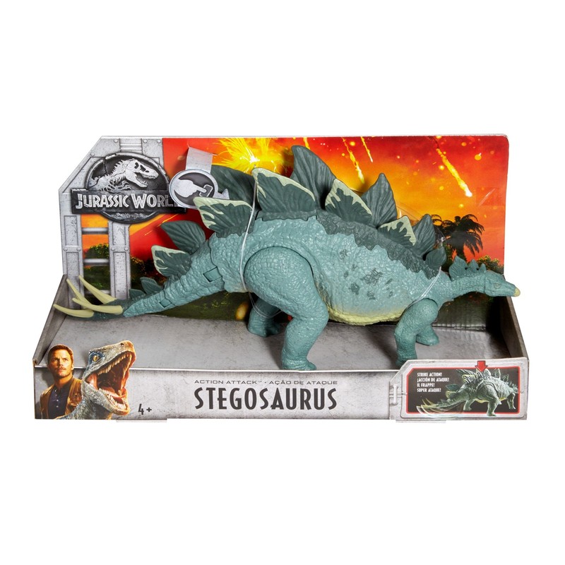 JURASSIC WORLD ACTION ATTACK Stegosaurus