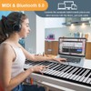 88 Keys Roll Up Piano with Pedal Upgraded Numeric Portable