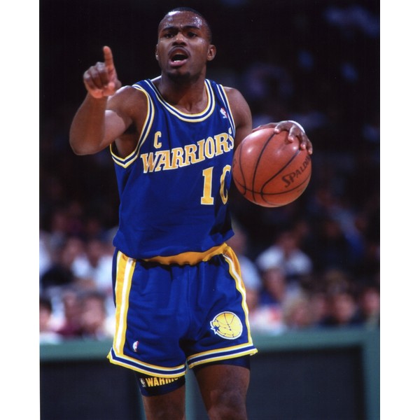 TIM HARDAWAY GOLDEN STATE WARRIORS 8X10 SPORTS ACTION PHOTO (D)