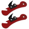 2 Pcs Bottle Opener Durable Multi Purpose Can Opener Multi-Function