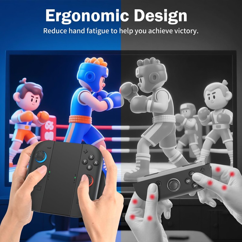 Controller Grip Compatible with Switch 2