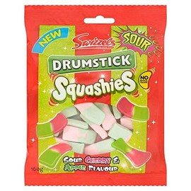 Squashies Drumstick Cherry & Apple - 145g - Pack of 4