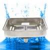Square Sink Strainer Mesh Drain Water Stopper Basket, Anti-Blocking Waste