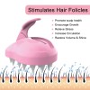 Unbranded Two Shampoo Hair Brush Scalp Massager Foldable Scrubber for Wet