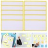 DOITOOL 2sets Magnetic Dry Erase Labels Reusable Writable Name Plates