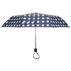 Drizzles Ladies Supermini Fashion Umbrella Blue White Spot