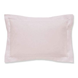 400 Thread Count Cotton Sateen Oxford Pillowcase Pair Blush