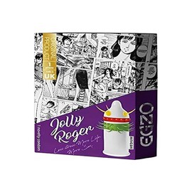 EGZO Cocky Friend CF-3 (hard) «lila» 1 Spezialkondom - Variante: Jolly Roger