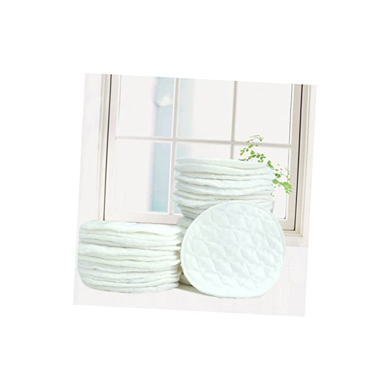 100 Piezas De Almohadillas Absorbentes Lavables para Lactancia Almohadillas Absorbentes