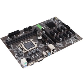 B250 BTC CPU Miner Motherboard,LGA 1151 DDR4 Computer Motherboards for Intel B250,DDR4 2133/2400/2666MHZ,PCIE 4.0/USB3.0/SATA 3.0/DVI/COM/VGA/RJ45
