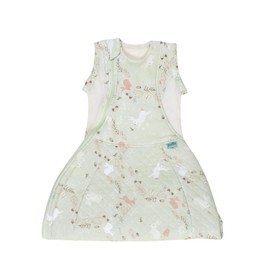 PurFlo SWADDLE TO SLEEP BAG 2.5 TOG 0-4M ALL SEASONS- STORYBOOK SAGE