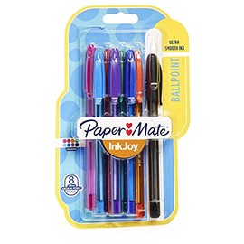 Paper Mate"InkJoy 100" Assorted Ball Pen (Pack of 8)