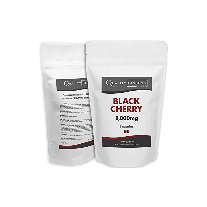 Black Cherry | 8,000mg Capsules | Powerful Formula (90 Capsules)