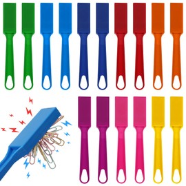 SAYAYA 16 PCS Magnetic Bingo Wand 7.87 Inch Multi-Colors Magnet Wand Magnet Sticks Collect Tool for Bingo Chips Clips Nails Pins Needles for Kids Learning Science Counting Educational Activities