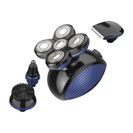 Shaved Head Machine Cordless Electric Razor USB Rechargeable Design Compact Hair Trimmer for Men Lightweight Grooming Cutter for Travel and Home Use Beard and Hair Grooming Tool