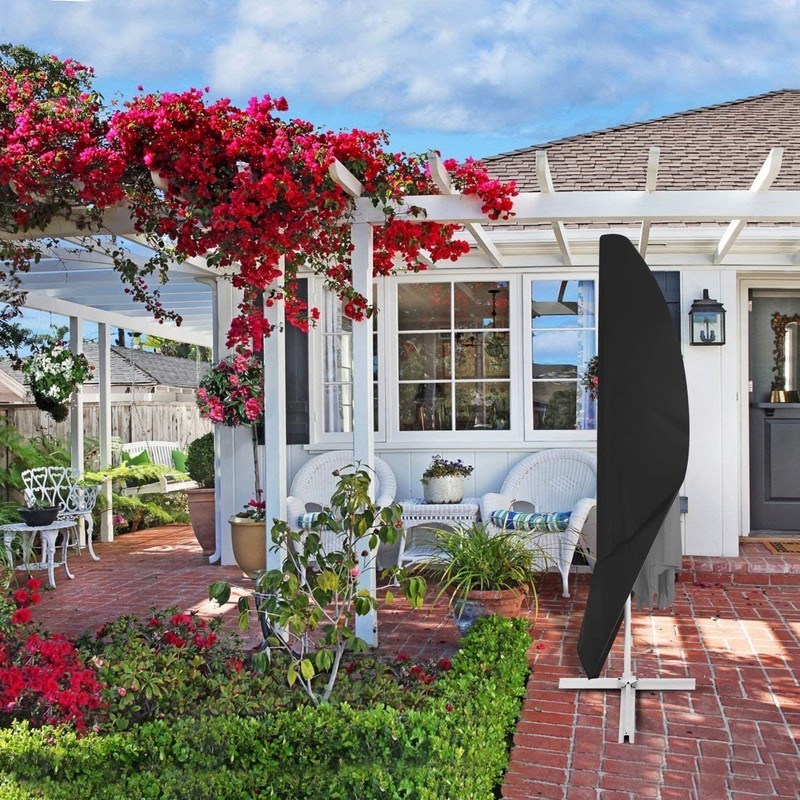 Offset Umbrella & Frame Cover, Fits 9ft to 13ft Cantilever