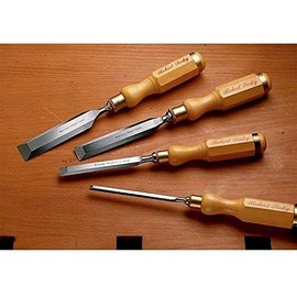 Cabinetmaker's Chisel Set, 4-pc. - 1/4", 1/2", 3/4" & 1"