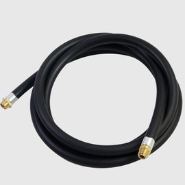 CriFiTech 14ft Fuel Transfer Hose with 360° Swivel Connector, 3/4" NPT, Copper Fittings, Durable High Pressure (300 PSI), Compatible Fuel Nozzle Fuel Transfer Pump for Gasoline, Diesel, and Biodiesel