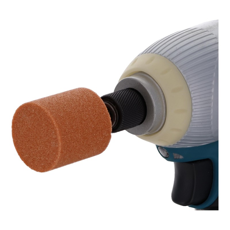 Sankyo Corporation H&H WA6-24 Whetstone with Hexagonal Shaft Cylindrical #60