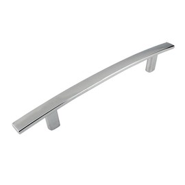 Cosmas® 2363-160CH Polished Chrome Subtle Arch Cabinet Hardware Handle Pull - 6-5/16" (160mm) Hole Centers