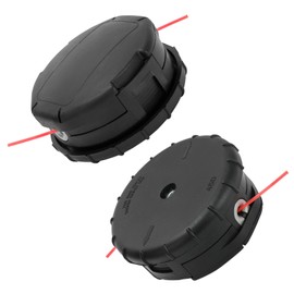 VBSYB0 2 Pack Speed Feed 450 Trimmer Head SRM266 for Echo SRM 266 SRM-266 SRM-266S SRM-266T SRM-266U SRM-280 SRM-280S SRM-280T SRM266 Weed Eater Straight Shaft String Trimmer 99944200903 X047000940