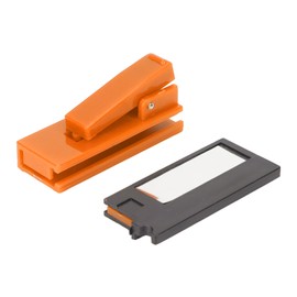 Individual Radiation Detector 3 Radiation Measuring 0.1μGy Threshold Electromagnetic Field Radiation Dosimeter Orange