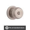 BRINKS - Stafford Bedroom Bathroom Privacy Lockset Door Knob, Satin