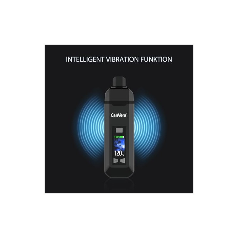 Vaporizer Herbs Dual Heating System Haptic Feedbacks Precise Temperature Setting