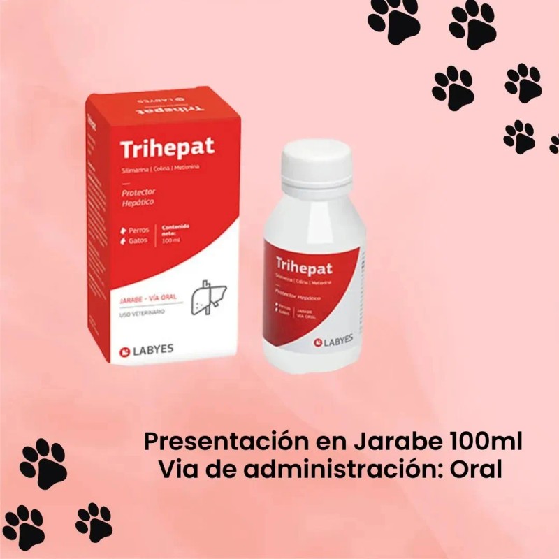 Trihepatic Labyes 100 Ml Protector Hepático Perro y Gato