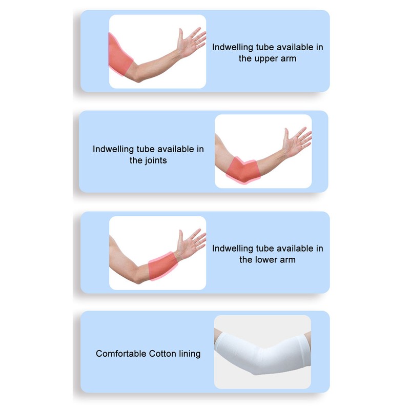 PICC Line Shower Cover Elastic Bandage Silicone Watertight Waterproof Upper