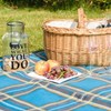 Uquip Scotty Polar Fleece Checquered Picnic Blanket, Scotty M (150