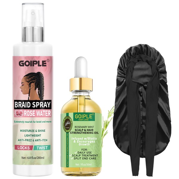 Braid Spray Rose Mint for Dreads Dreadlocks - Braids Locks
