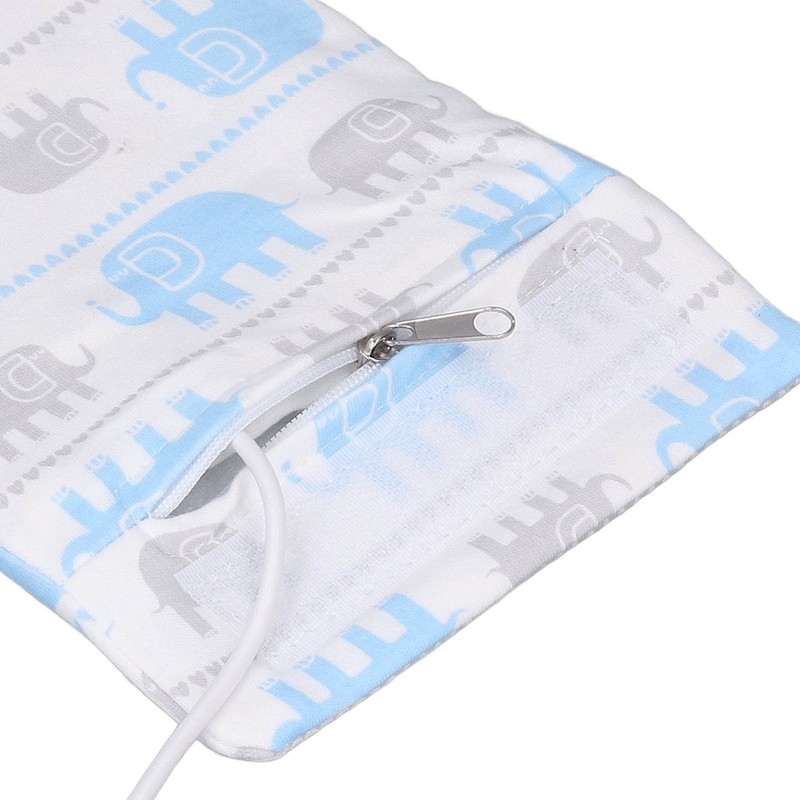 Travel Milk Heat Bag USB Portable Compact Zip Closure Thermostat
