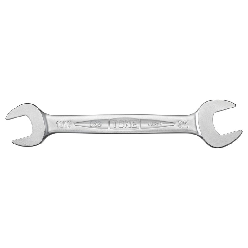 TONE DSB-2224 Spanner, 11/16 x 3/4 Inch Double Sided