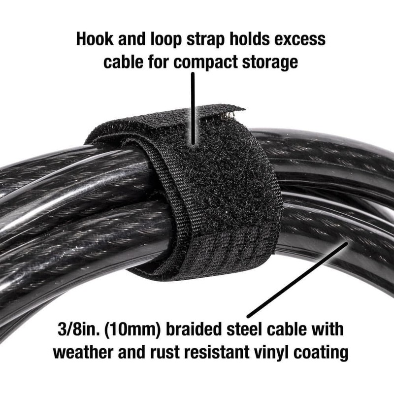 Master Lock Python 8ft Cable Lock