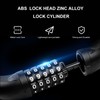 Bomkim Bicycle Lock, High Security Level 5-Digit Code Chain Lock,
