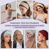 XTREND 6 Packs Wide Headband for Women Non Slip Boho