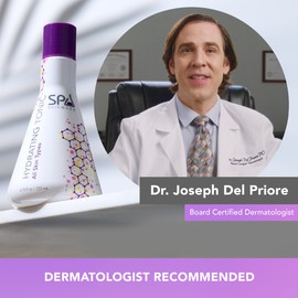 SPA SCIENCES - Hydrating Tonic - Made in the USA - With Chamomile & Arnica Extract, Hyaluronic Acid - Nourish, Restore, Condition - Vegan - For All Skin Types - 2.5oz