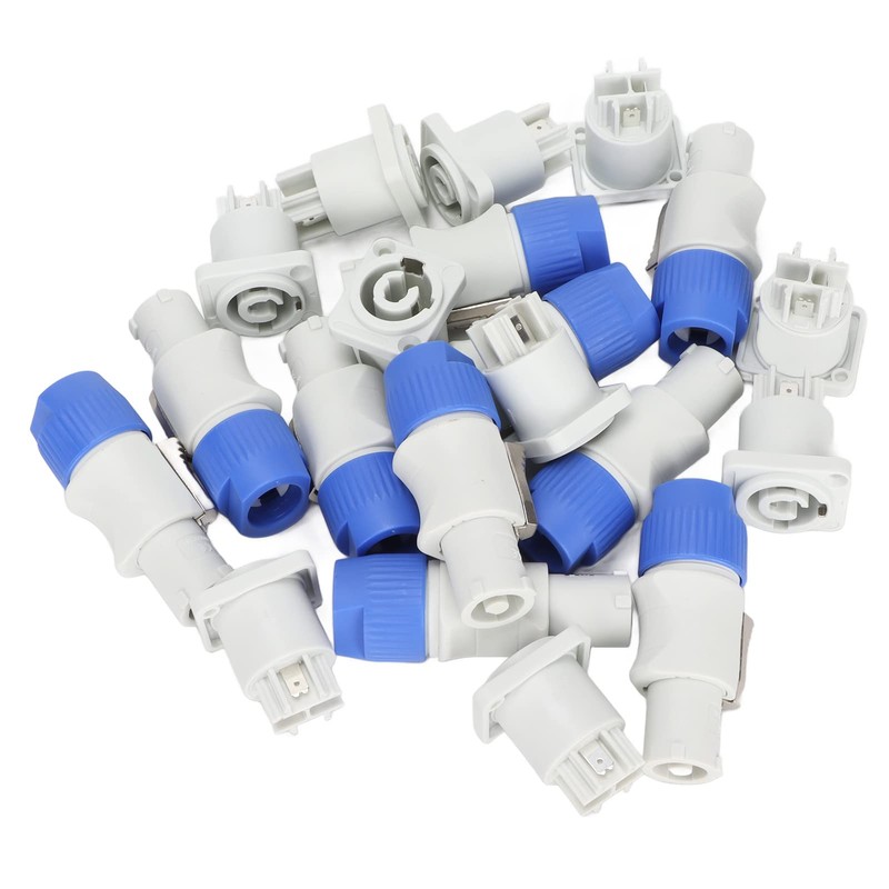 Goshyda 3 Pin AC PowerCon Male and Female Plug and
