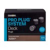 Pro Plug PVC Plugs for Azek Weathered Teak Decking, 375