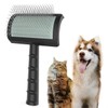 TinyPoint Large Slicker Brush for Dogs,Cats,Extra Long Pin Shedding Brush