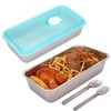 UCBAT 304 Stainless Steel Bento Boxes with Lids, 2pcs Leakproof