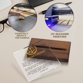 A Lawyer's Prayer Gifts for Women, Funny Legal Gift for Men Women, Birthday Appreciation Gift for Lawyer Law Students, Attorney Gift, Lawyer Office Desk Decorative Signs Plaques WOW20